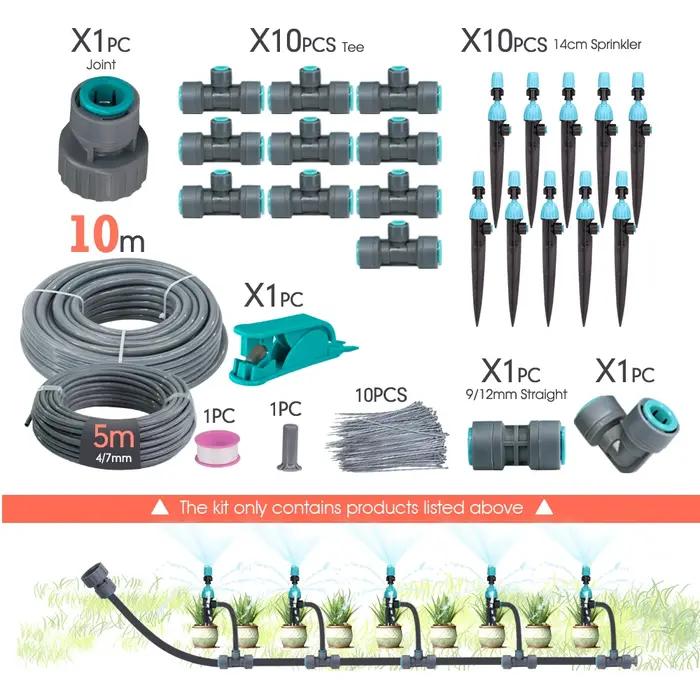Kit d'arrosage goutte-à-goutte réglable