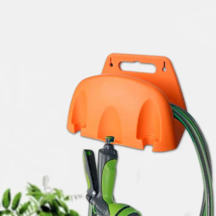 1 pièce Support mural robuste et durable pour tuyau d'arrosage de jardin