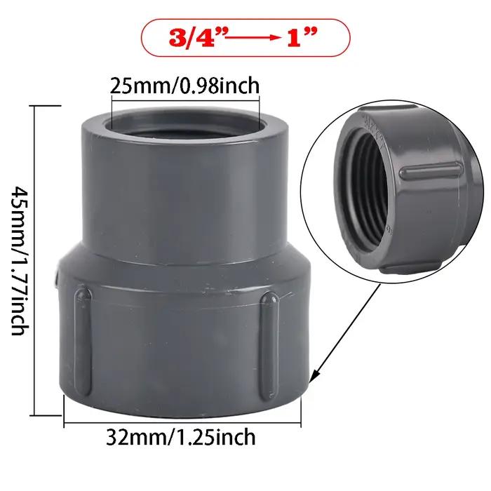Connecteurs de filetage réducteur 1/2" 3/4" 1" pour système d'arrosage jardin piscine aquariums occasions spéciales