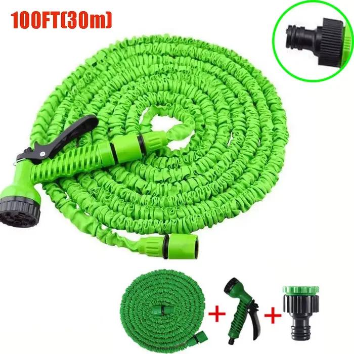 Tuyau d'arrosage de jardin léger de qualité supérieure 50/100 pieds