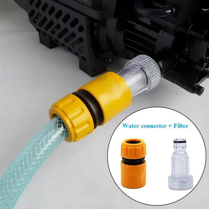 Robinet de jardin avec connecteur rapide de tuyau, adaptateur d'irrigation goutte à goutte, joint de