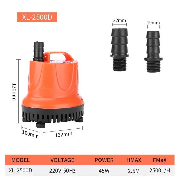 Pompe Submersible Multifonctionnelle Silencieuse Adaptée Aux Aquariums Fontaines De Jardin Et Petites Pompes A Eau Occasions Spéciales