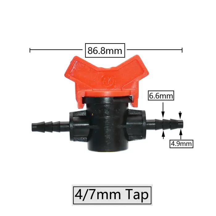 Mini Valve barbelée pour tuyau de jardin