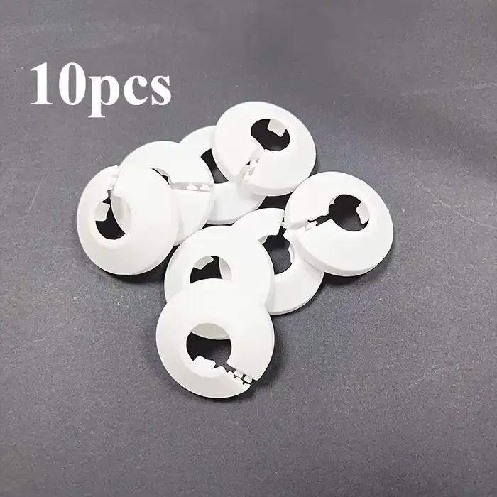 Couvercles de tuyaux de chauffage décoratifs, 10 pièces, bouchons de tuyaux en plastique Durable noi