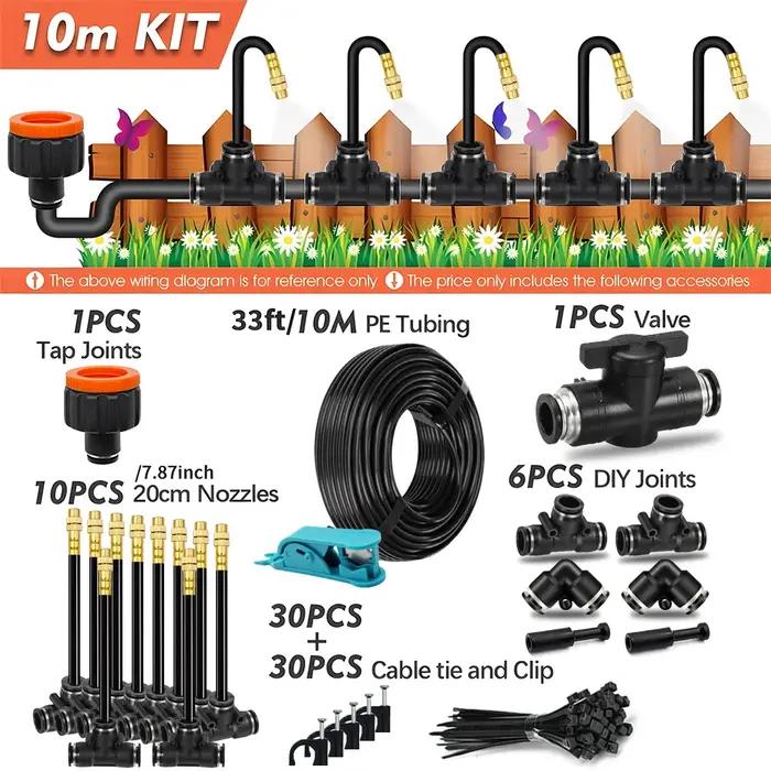 Kit de pulvérisation universel à flexion libre