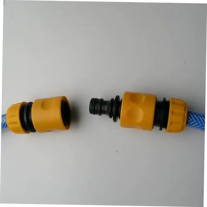 Connecteur de tuyau d'arrosage à 2 voies en plastique robuste pour jardiniers passionnés ocasions de jardinage et cadeaux de fête des mères