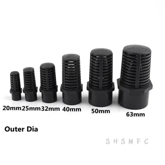 Connecteur de filtre en plastique, raccords de filtre en plastique, taille 20,25,32,40,50,63mm, 1 ~