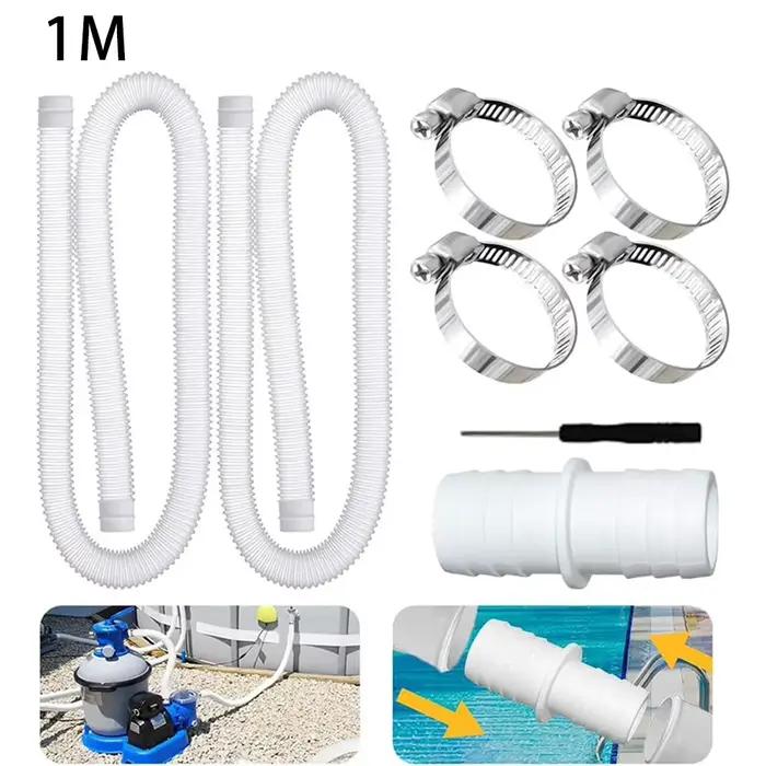 Tuyau de piscine de 32mm, remplacement de pompe de piscine au sol de 32mm pour pompes de piscine, pi