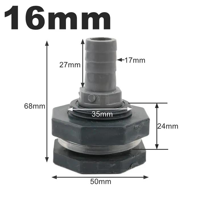 Connecteur de réservoir d'eau en PVC