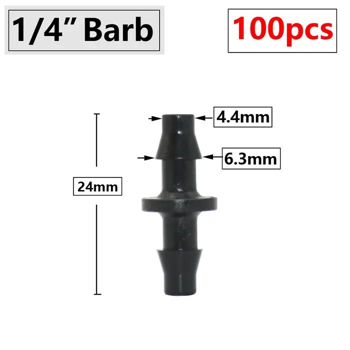 Connecteur de tuyau d'irrigation KWZL noir pour kit d'arrosage adaptable à plusieurs tailles et couleurs jardinage durable économiser l'eau pour toutes occasions