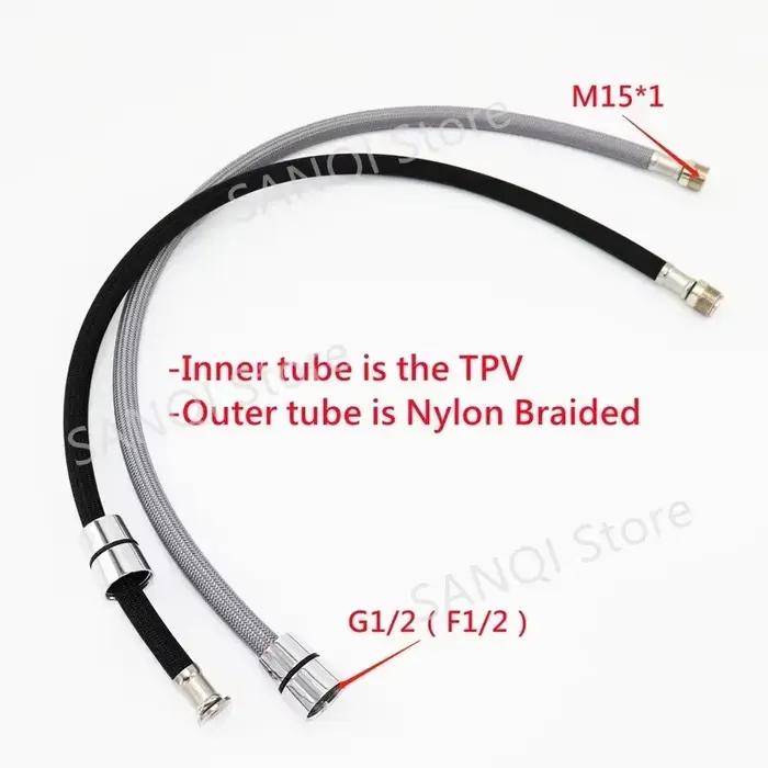 Tuyau d'eau Flexible tressé en Nylon