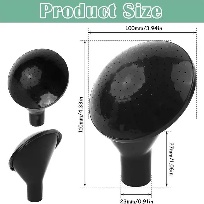 Tête de pulvérisation de rechange pour arrosoir pour jardin, cour, patio, balcon et intérieur arrosage plantes fleurs adapté jardiniers adultes famille usage extérieur intérieur