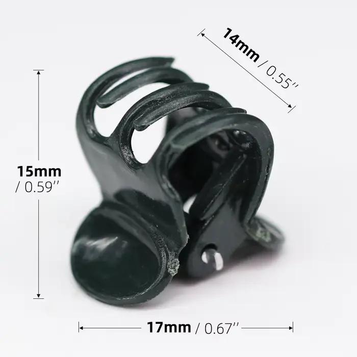 Clips pour plantes à 6 griffes, 20/30/50 pièces, fermoir à tige de vigne grimpante attachée, fleurs