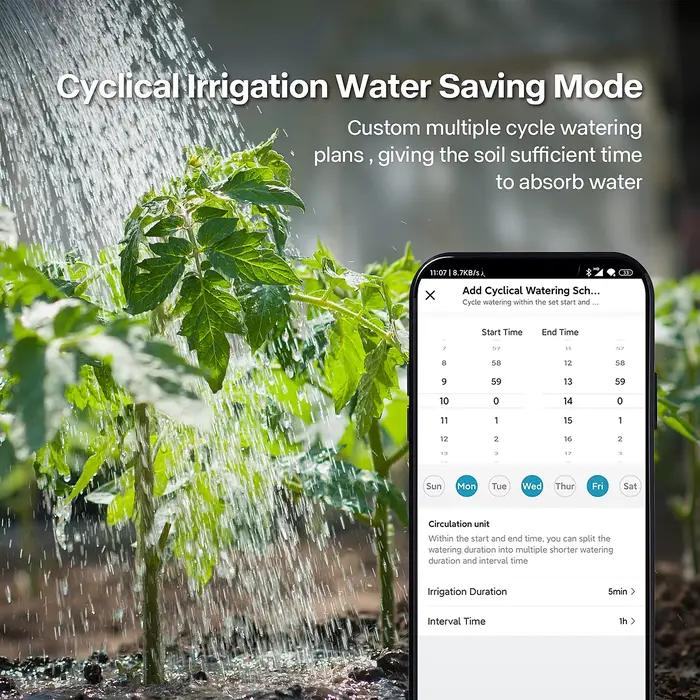 Minuterie d'eau automatique Wifi/Zigbee