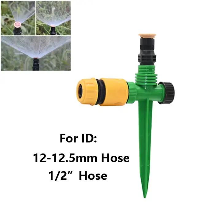 Arroseur de jardin 360 ° Système d'arrosage à Rotation automatique