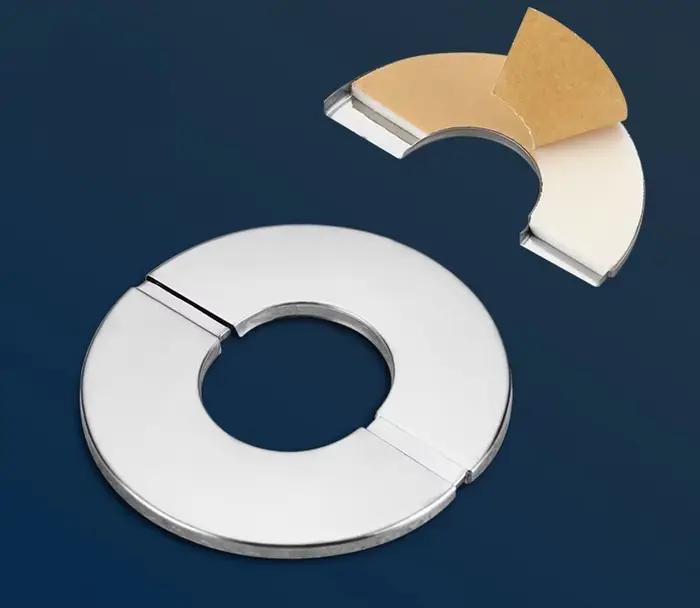 Couvercle de robinet décoratif en acier inoxydable moderne et simple à offrir pour moderniser la cuisine et ses accessoires