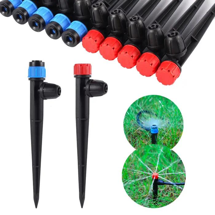Micro Irrigation Goutte à Goutte Buse Rotative à 360 Degrés Pulvérisateur de Poudre Arrosage Jardin Pelouse Culture Maraîchère Occasions Spéciales