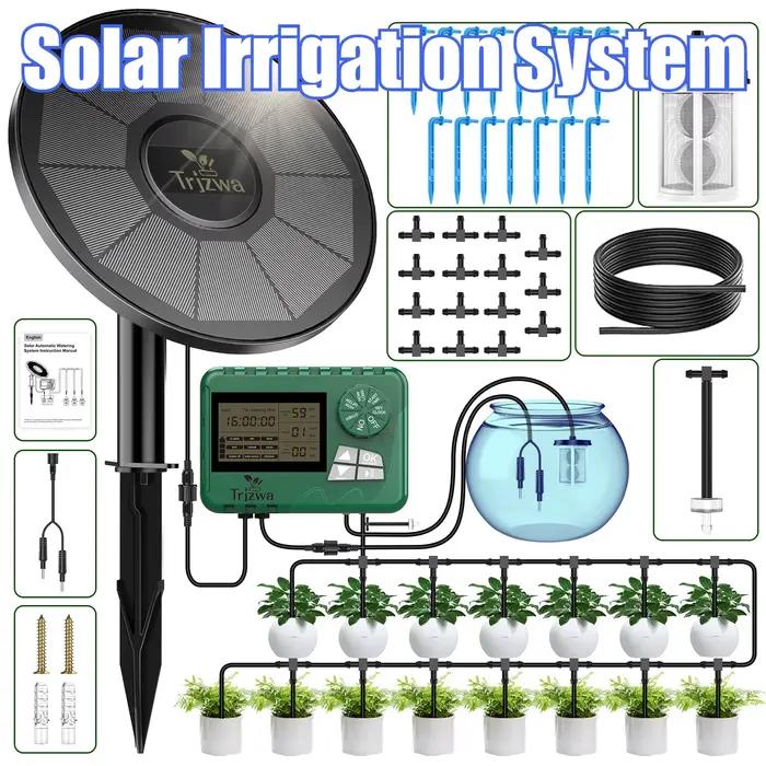 Système d'irrigation solaire 3W avec batterie intégrée de 2200 mAh
