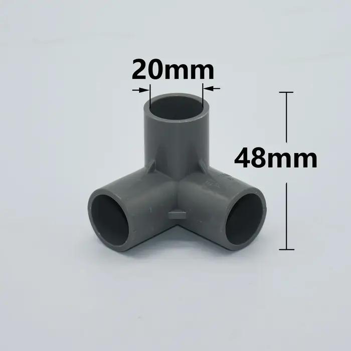 Coupleur en PVC 20/25/32mm, diamètre intérieur DN15 DN20 DN25 3/4/5 voies, connecteur en PVC, raccor