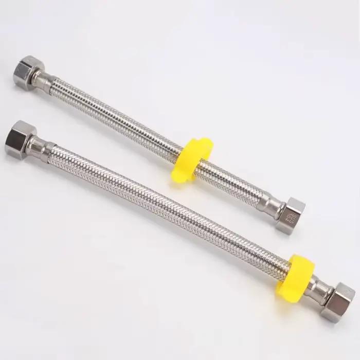 Tuyau tressé en acier inoxydable 1/2