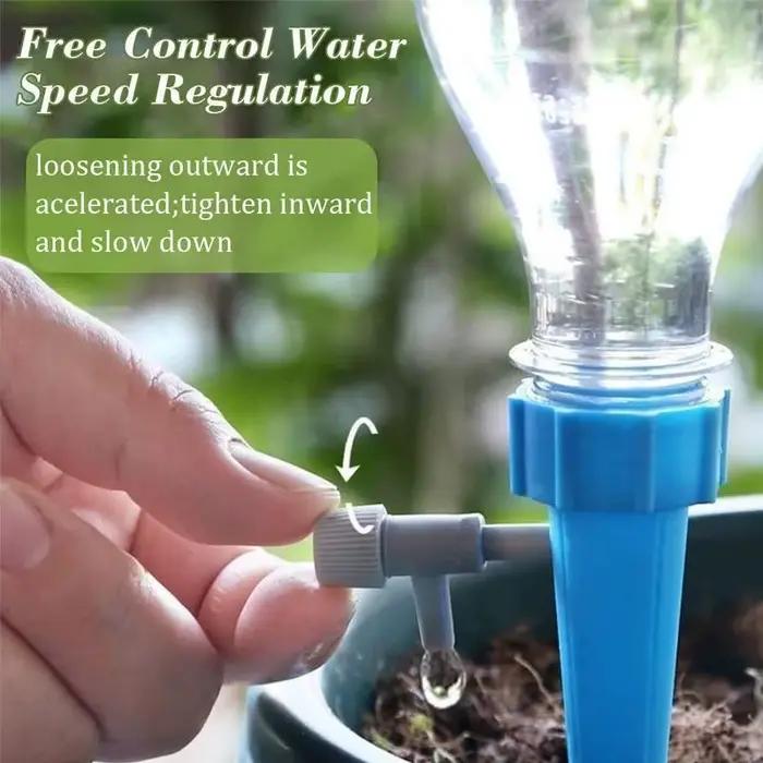 Système d'irrigation goutte-à-goutte automatique piquet d'arrosage autonome pour plantes serres jardins dispositif d'arrosage réglable