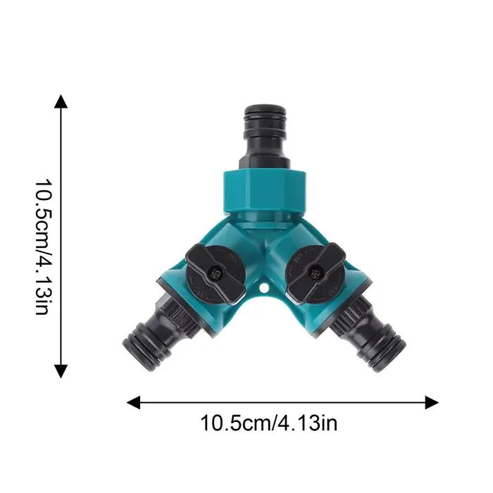 Connecteur de tuyau d'arrosage avec raccord sécurisé pour aménagement paysager, plantation et irrigation robuste et facile à utiliser