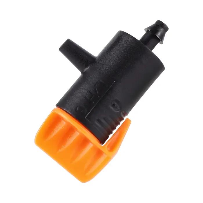 Micro outil d'irrigation goutte-à-goutte réglable compensation de pression régulateur d'arrosage de jardin transmetteur pour jardiniers débutants et expérimentés