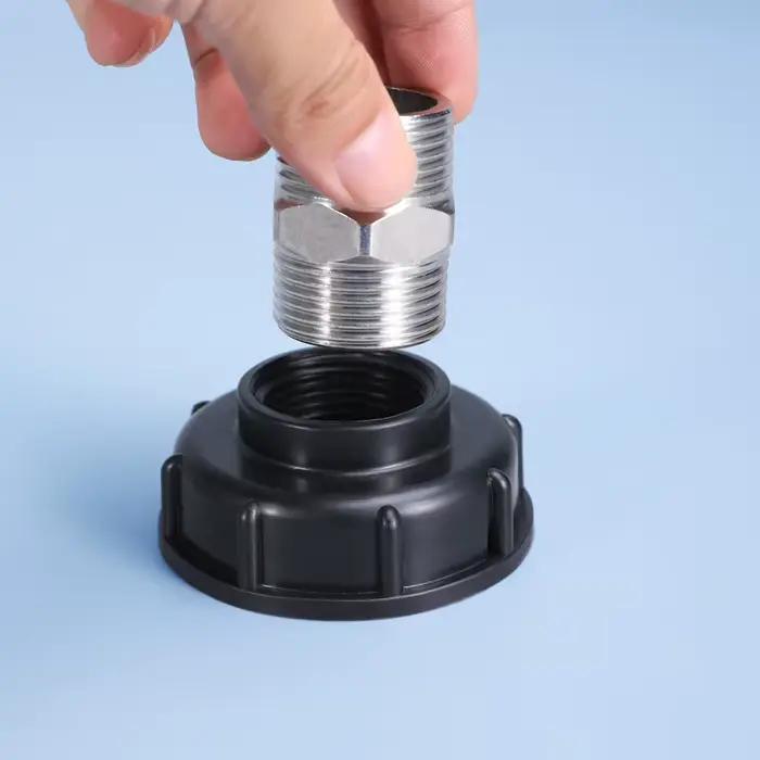 Adaptateur de réservoir IBC épais de 1000l, connecteur en acier inoxydable 304, raccords réducteurs,