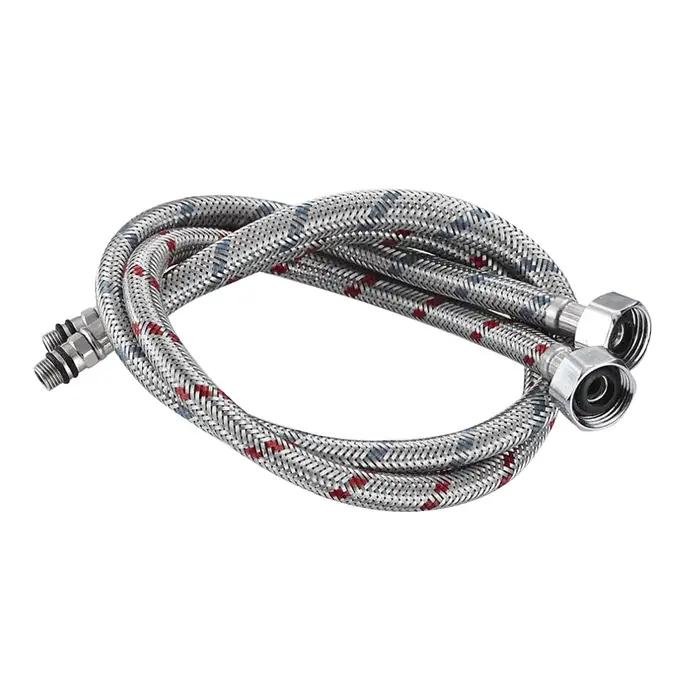 2 Tuyaux de Plomberie Flexibles de 60 cm G1/2 G3/8 G9/16