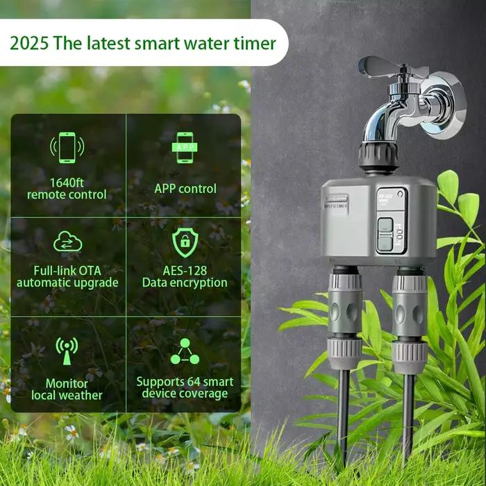 Programmateur d'arrosage intelligent Wifi RF433 pour jardin