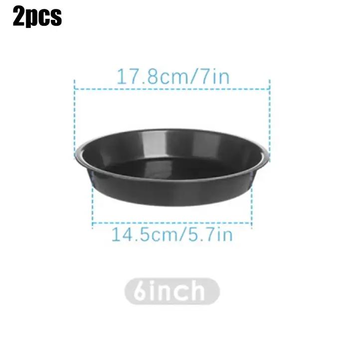Plateaux anti-gouttes pour plantes succulentes en plastique PP, 2 pièces, design moderne, résistants aux UV, idéaux pour intérieur et extérieur, disponible en plusieurs couleurs vibrantess