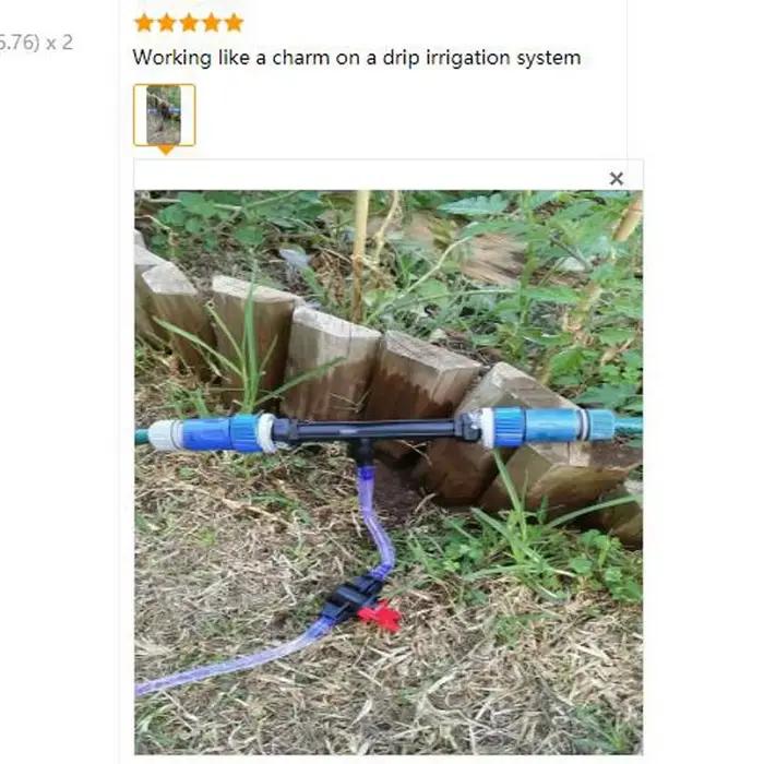 Système d'engrais Venturi 3/4 1/2 Irrigation