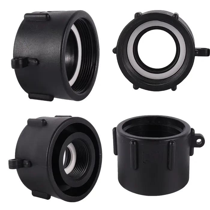 Adaptateur de filetage grossier S60 IBC 1 "1.5" 2 "BSP, adaptateur de tonalité à filetage fin, fourr