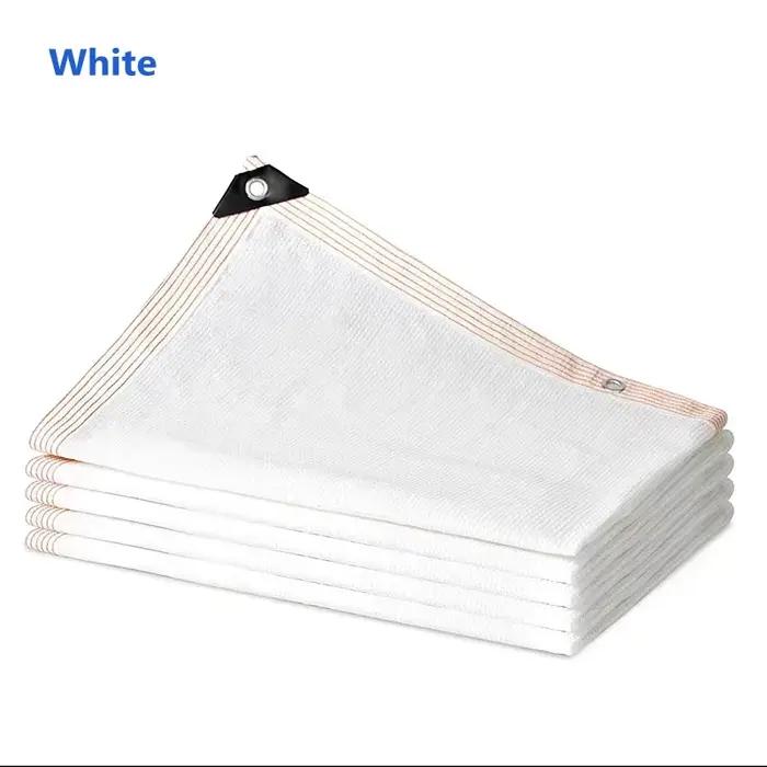Filet d'ombrage Anti-UV en HDPE à 12 broches pour jardin balcon plante succulente ombrage piscine extérieure ventilation ombrage protection soleil couleur variée tailles personnalisables