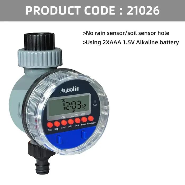 Minuterie d'arrosage électronique avec écran LCD