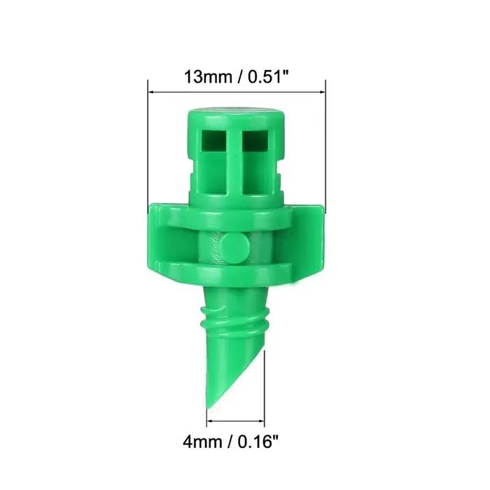 Émetteurs d'irrigation goutte à goutte 90/180/360° pour jardin, pelouse, serre, hangar de légumes, aménagement paysager, parterres de fleurs occassions spéciales