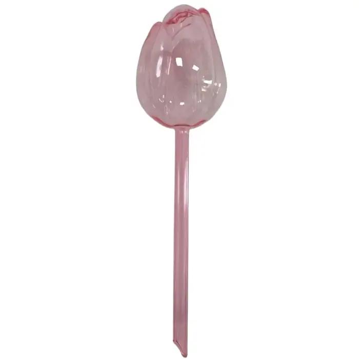 Boules d'arrosage en plastique pour plantes tulipes roses