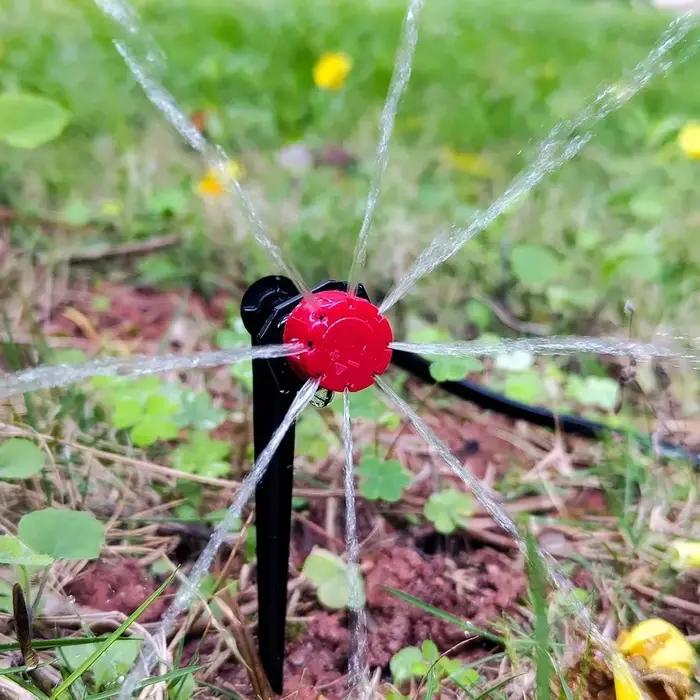 Système d'irrigation goutte-à-goutte pour serre jardinage bricolage tuyau d'arrosage automatique micro kit arrosage goutteurs réglables