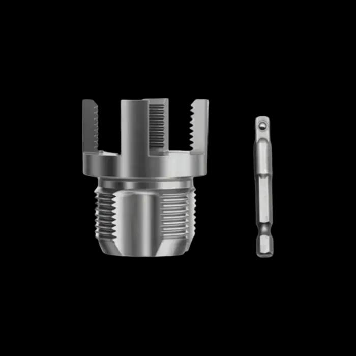 Enfileur de tuyaux de 1 pouce, outil de taraudage de tuyaux multi-usage et facile à utiliser, répara