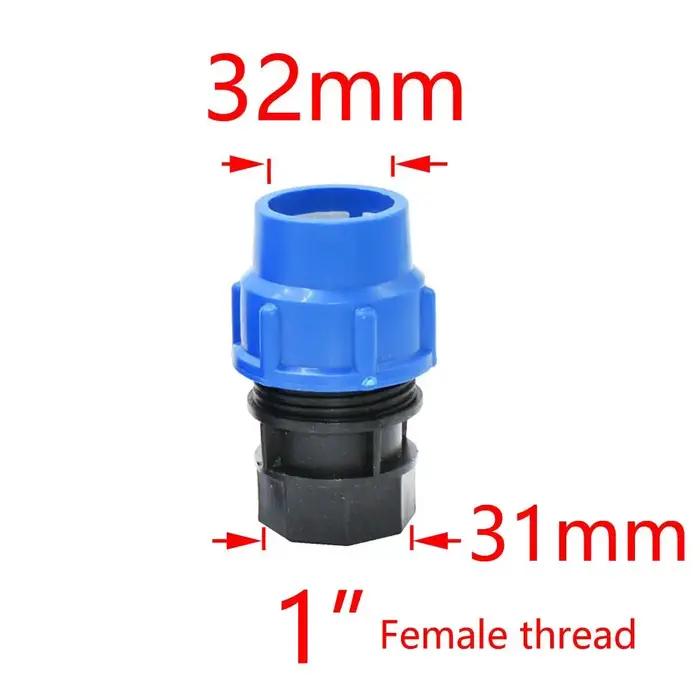 Connecteur femelle 20mm 25mm 32mm 40mm 50mm