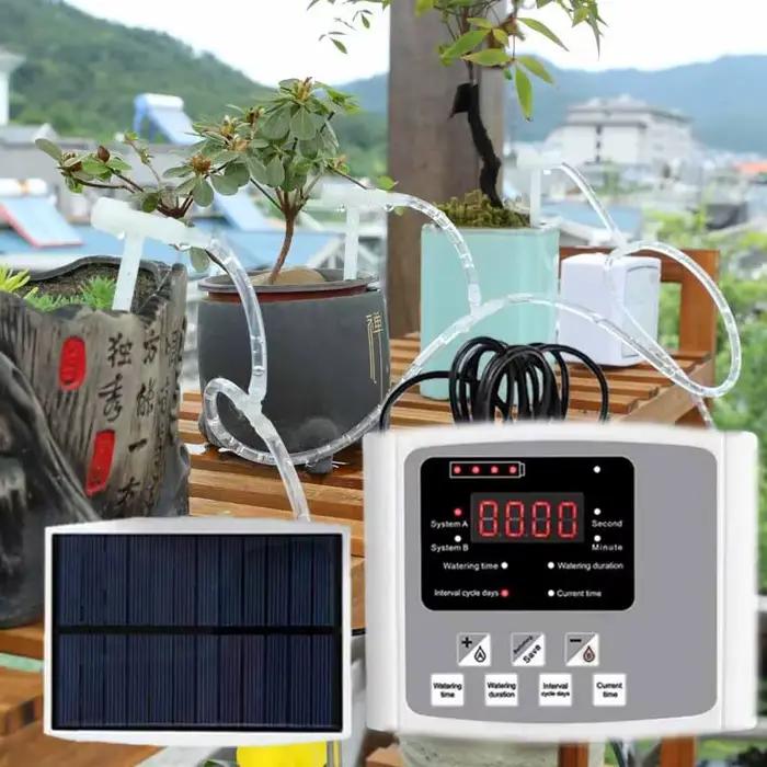 Dispositif d'irrigation goutte à goutte à Valve réglable pour jardin