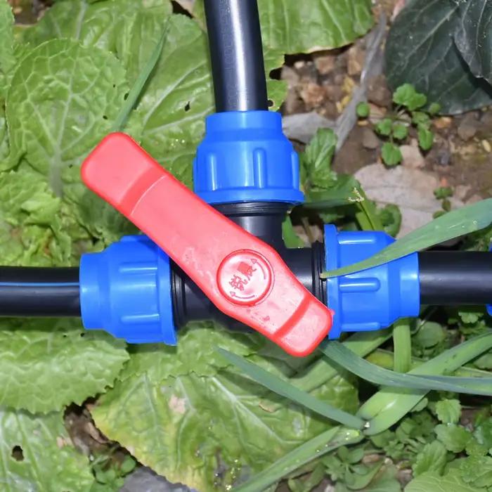 Connecteur rapide de Tube PE réduisant le coude, séparateur d'eau en T 63/50/40/32/25/20mm, coupleur