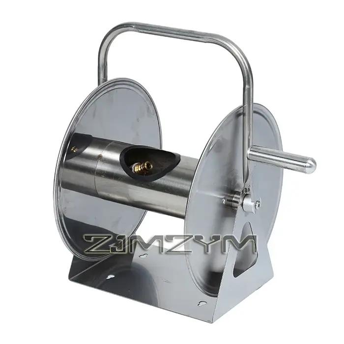 Support de stockage de tuyaux d'eau de lavage de voiture d'arrosage en acier inoxydable