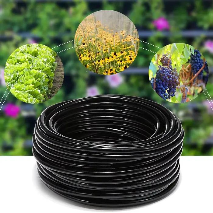 Tuyau d'arrosage goutte-à-goutte en PVC 4/7mm, système d'irrigation pour serres