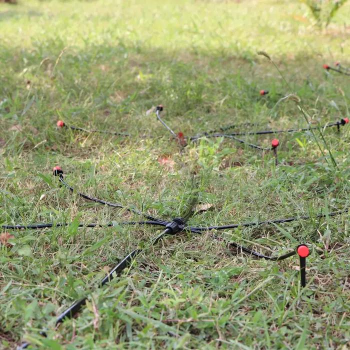 Tuyau d'arrosage goutte-à-goutte avec connecteur rapide