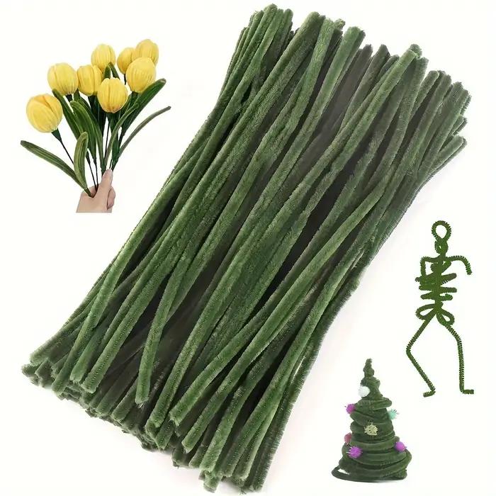 100 pièces de nettoyeurs de tuyaux verts