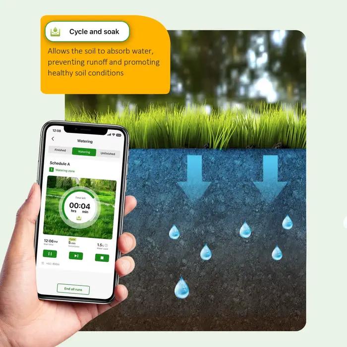 Contrôleur d'irrigation intelligent à 8 zones
