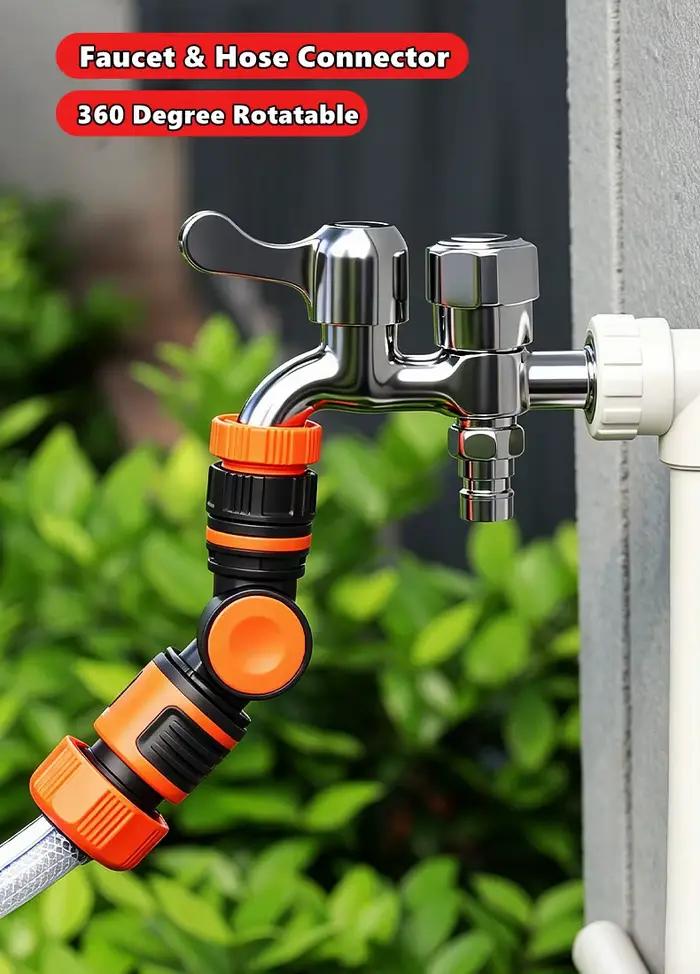 Adaptateur de raccord de robinet de jardin 1/2 3/4 pouces