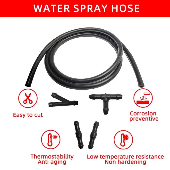 Tuyau de lave-glace universel 1/2/3/4 mm avec connecteur en T et en Y