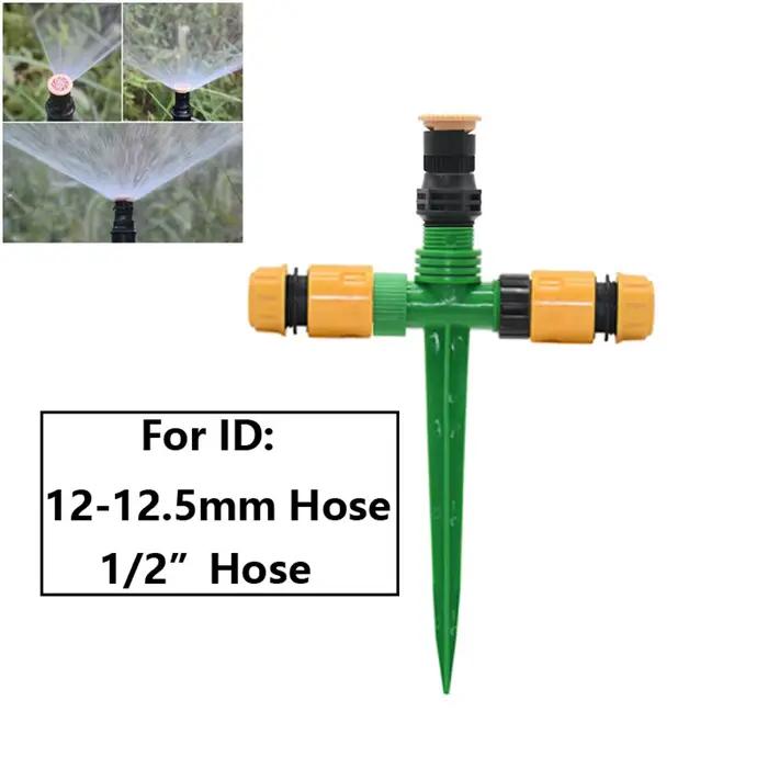 Arroseur de jardin 360 ° Système d'arrosage à Rotation automatique